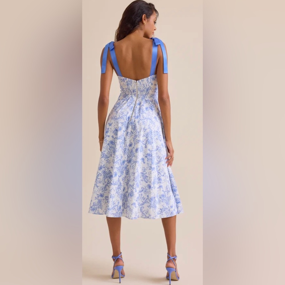 Altar’d State Rosella Floral Ribbon Dress NWT - Picture 8 of 17
